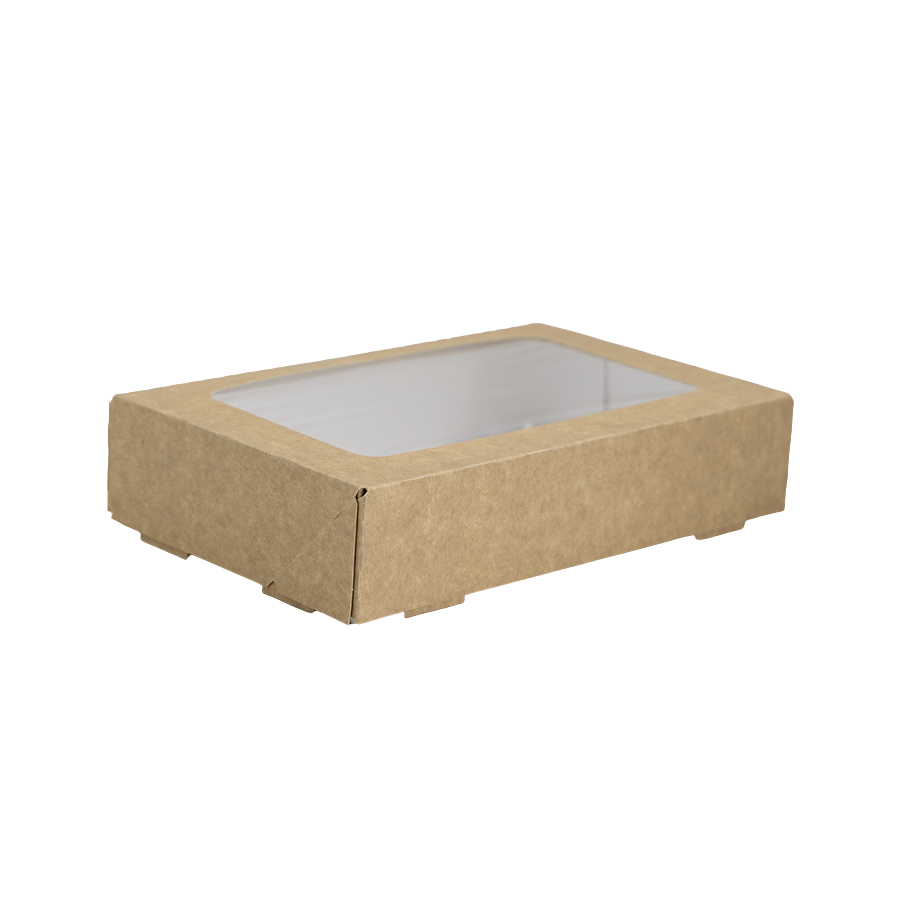 POJEMNIK KARTONOWY 230x150x50 CKB - OKIENKO (6 pkt klejenia)